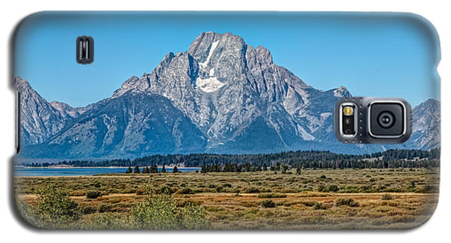 America Galaxy S5 Case featuring the photograph Mount Moran by John M Bailey