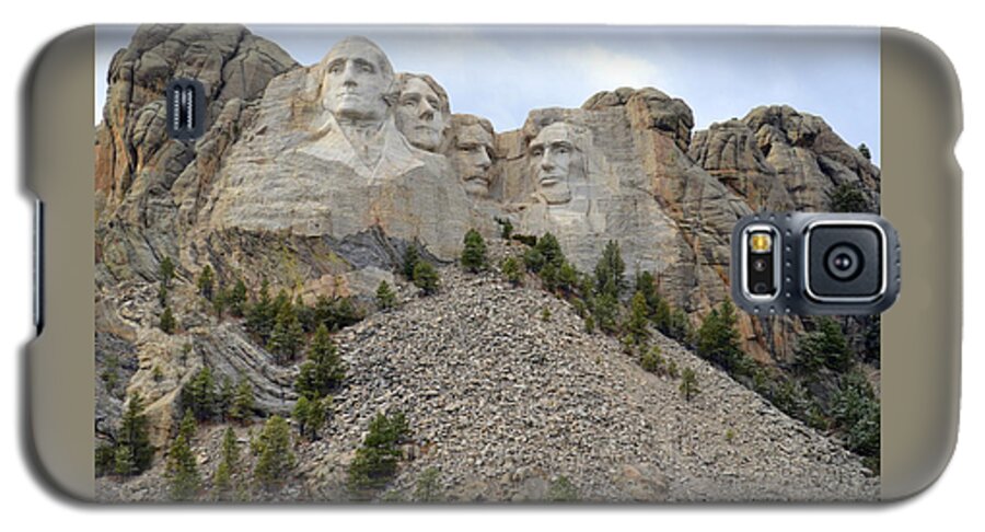 Mount Rushmore Galaxy S5 Case featuring the photograph Mount Rushmore In South Dakota by Clarice Lakota