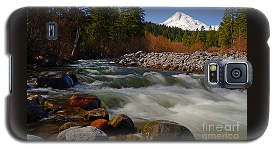 Pacific Galaxy S5 Case featuring the photograph Mt. Hood Landscape by Nick Boren