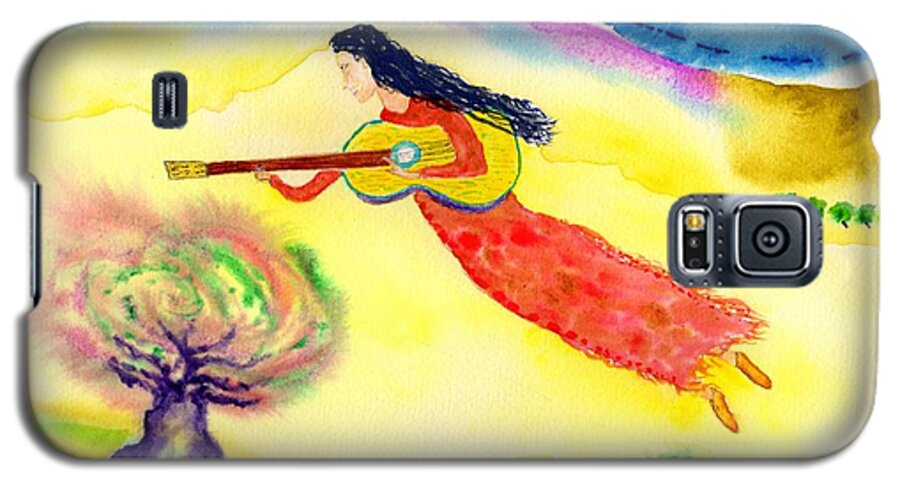 Jim Taylor Galaxy S5 Case featuring the painting Musical Spirit 12 by Jim Taylor