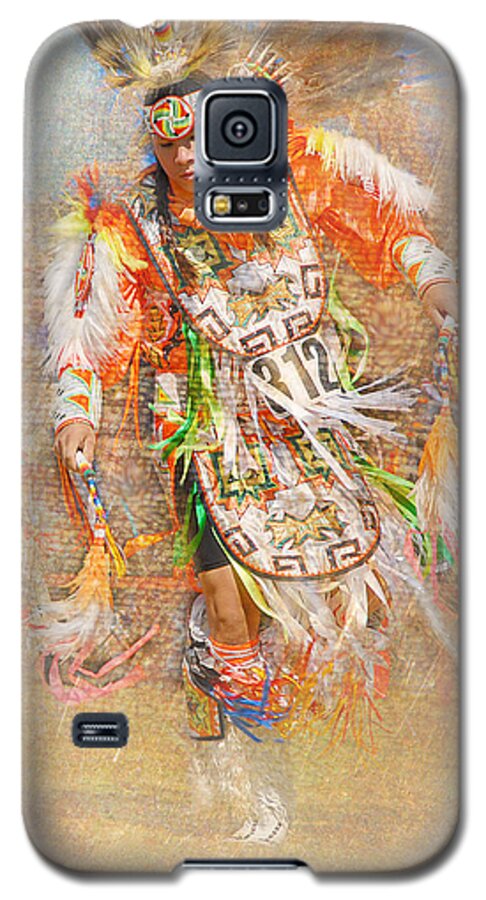 Native American Galaxy S5 Case featuring the photograph Native American Dancer by Dyle  Warren
