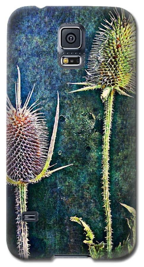 Texture Galaxy S5 Case featuring the digital art Nature Abstract 12 by Maria Huntley