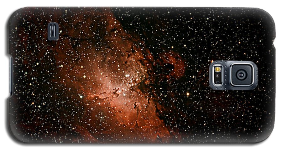 Fine Art Photography Galaxy S5 Case featuring the photograph Nebula M16 by Chuck Caramella