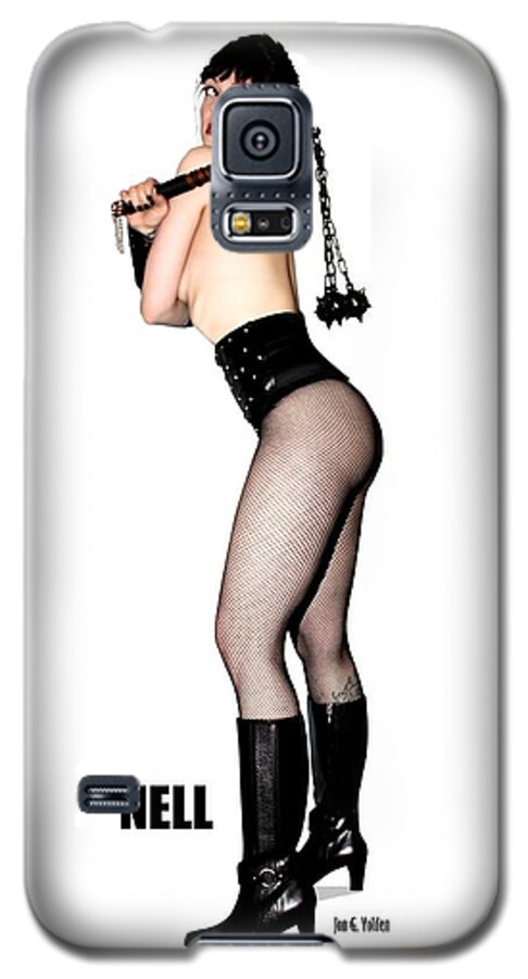 Vgirl Galaxy S5 Case featuring the photograph Nell Vgirl PinUp by Jon Volden