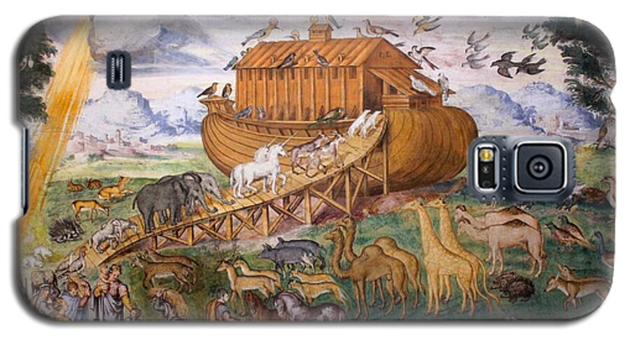 Mural Galaxy S5 Case featuring the photograph Noah's Ark - Two by Two by David Grant