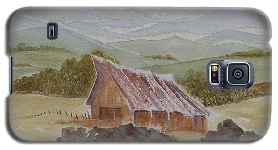 Winnemucca Galaxy S5 Case featuring the painting North of Winnemucca by Joel Deutsch