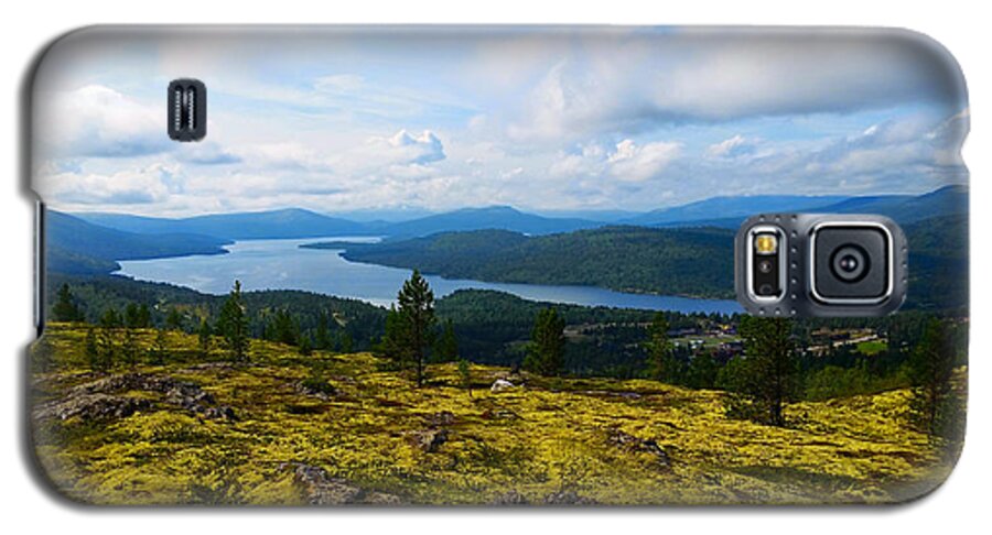 Norway Galaxy S5 Case featuring the photograph Norwegian Landscape 3 by Carol Eliassen