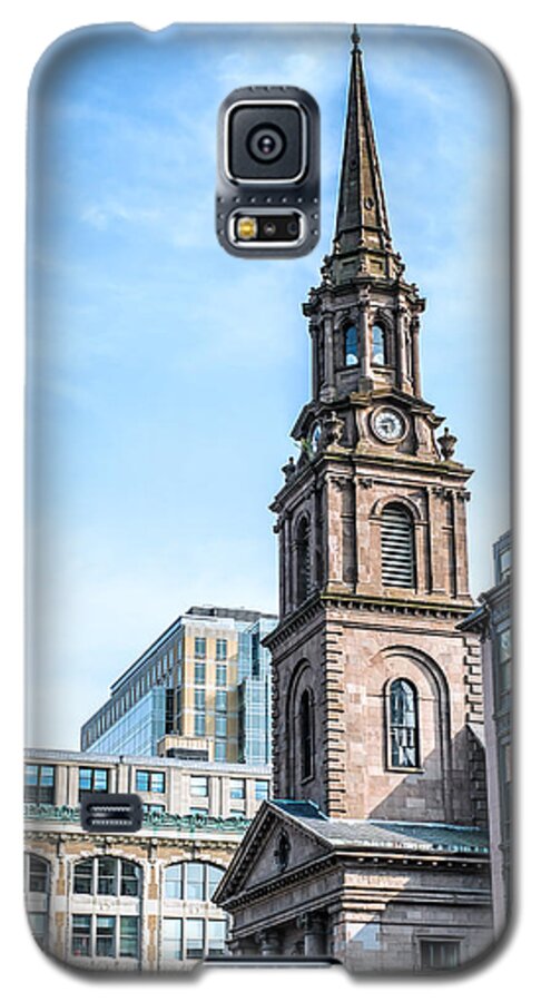 Old Boston Galaxy S5 Case featuring the photograph Old Boston by Klm Studioline