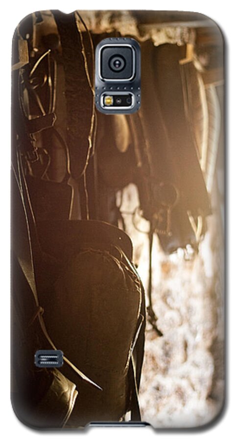 Forgotten Galaxy S5 Case featuring the photograph Old Harness by Kristia Adams