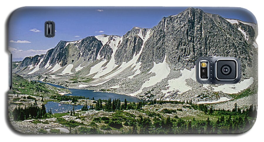 Old Main Peak Galaxy S5 Case featuring the photograph M-09702-Old Main Peak, WY by Ed Cooper Photography