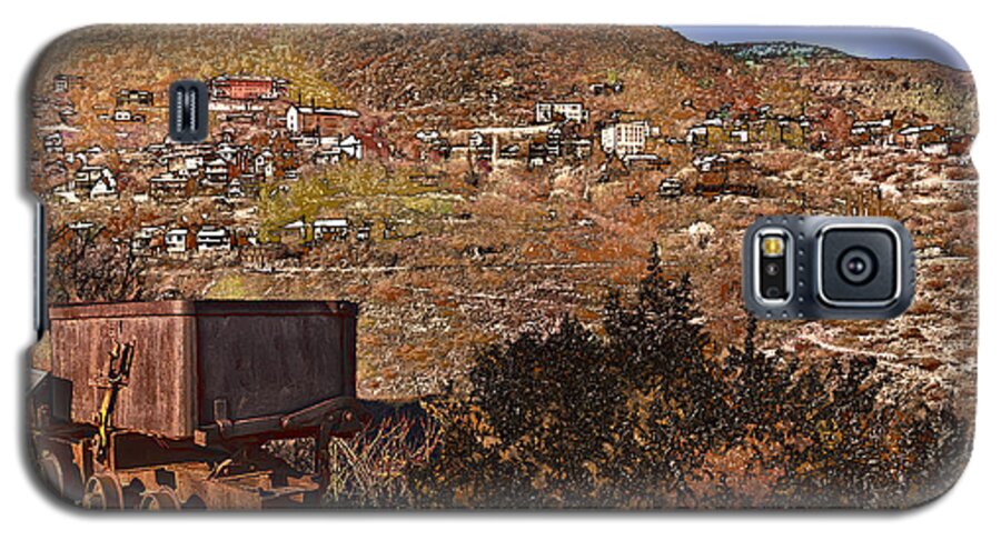 Cleopatra Hill Galaxy S5 Case featuring the photograph Old Mining Town No.24 by Mark Myhaver
