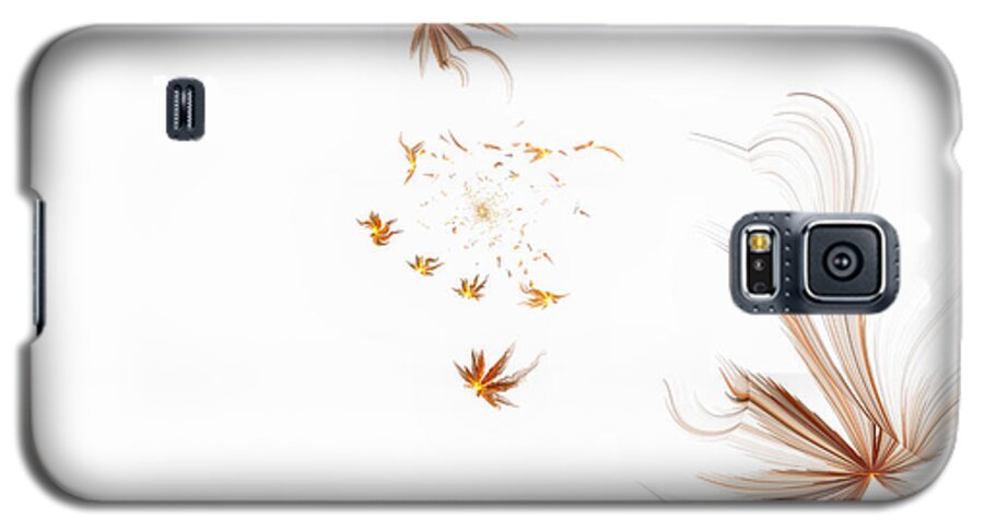 Seeds Galaxy S5 Case featuring the digital art On The Wind by Gary Blackman