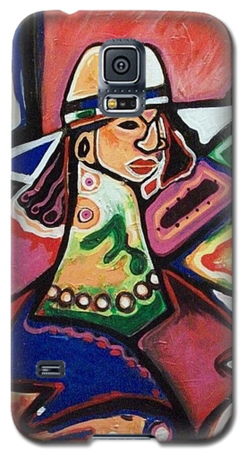 Emery 5-1-13 Galaxy S5 Case featuring the painting Once Again by Emery Franklin