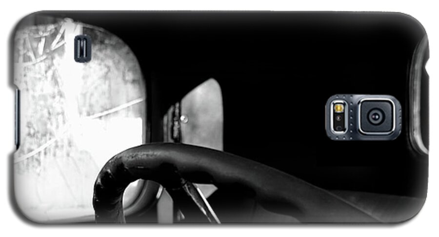 Blacks Galaxy S5 Case featuring the photograph Once New - Vintage Dodge Truck by Steven Milner