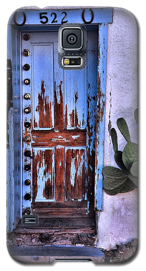 Doors Galaxy S5 Case featuring the photograph One Can Never Feel Too Safe by Barbara Manis