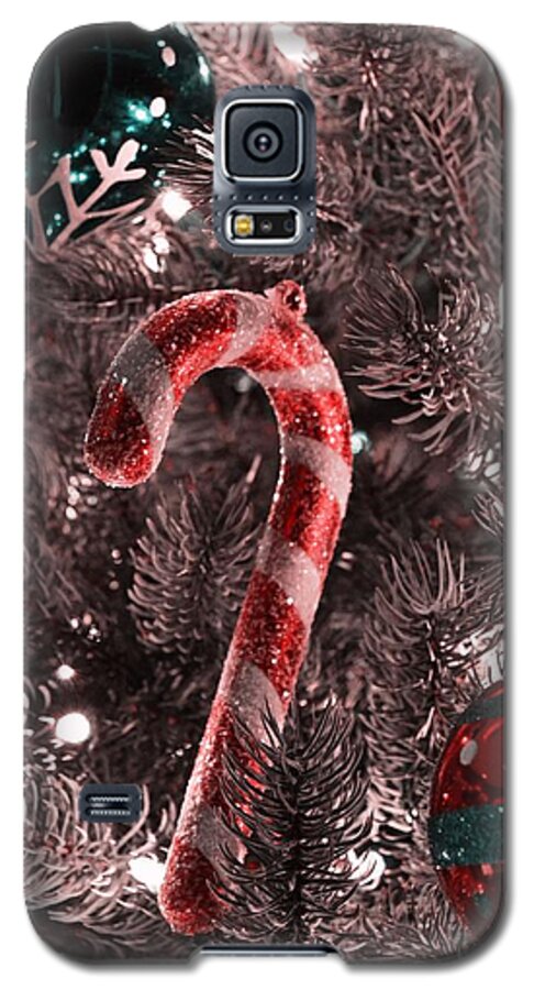 Christmas Tree Galaxy S5 Case featuring the photograph Ornaments by Carlee Ojeda