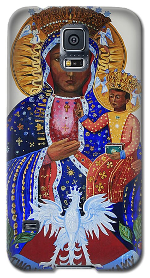Our Lady. Czestochowa Galaxy S5 Case featuring the photograph Our Lady of Czestochowa by Barbara McMahon