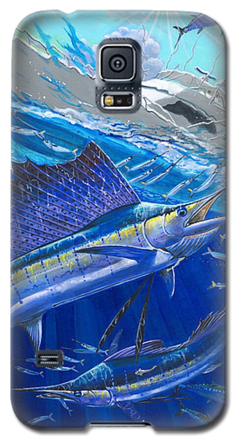 Sailfish Galaxy S5 Case featuring the painting Out Of Sight by Carey Chen