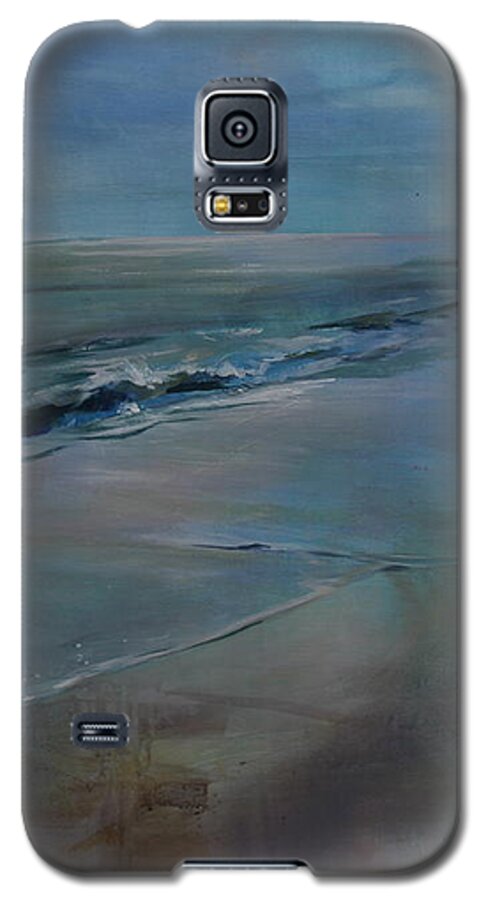 Beach Galaxy S5 Case featuring the painting Outer Banks Morning by Susan Bradbury