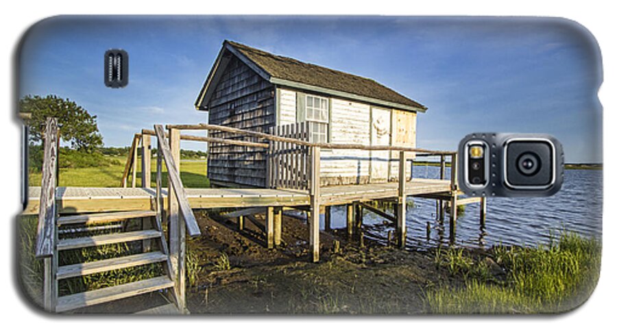 Oysterponds Creek Galaxy S5 Case featuring the photograph Oysterponds Creek Orient NY by Robert Seifert