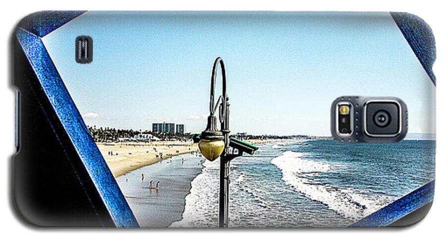 Rebecca Dru Photography Galaxy S5 Case featuring the photograph Pacific Park at the Santa Monica Pier by Rebecca Dru