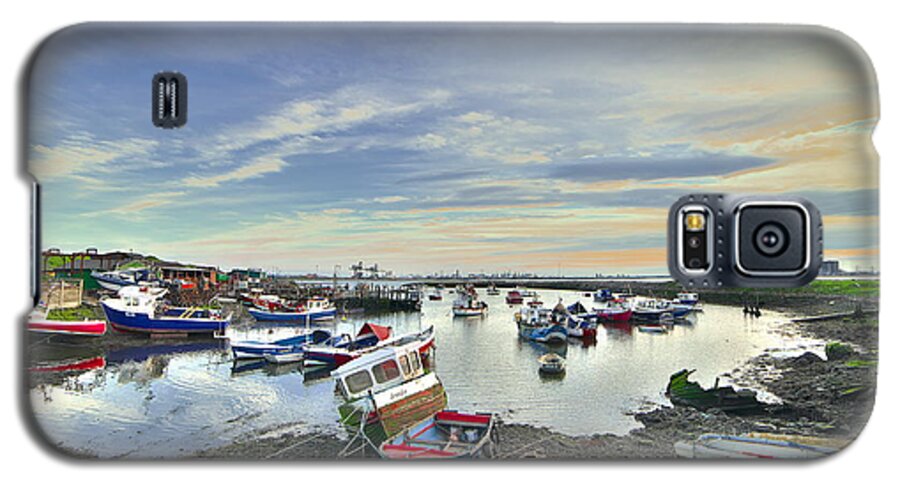 Paddys Hole Galaxy S5 Case featuring the photograph Paddy's Hole South Gare Teesside by Martyn Arnold