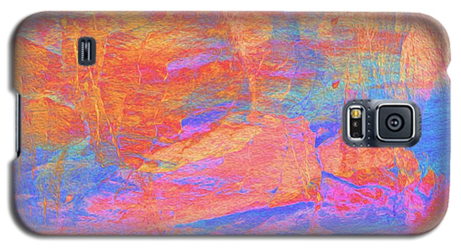  Stone Galaxy S5 Case featuring the photograph Painted Desert by Stephanie Grant