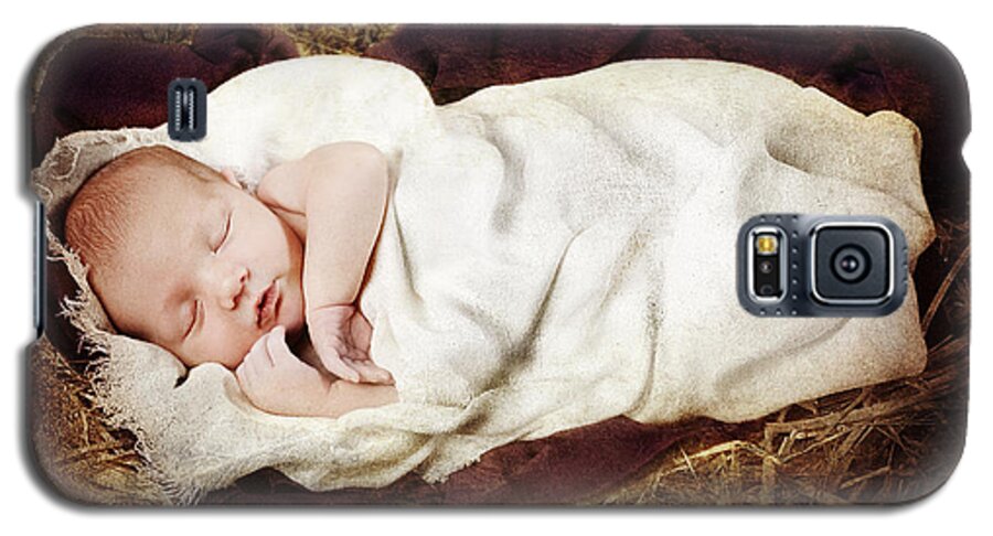 Nativity Galaxy S5 Case featuring the photograph Peace on Earth by Cindy Singleton