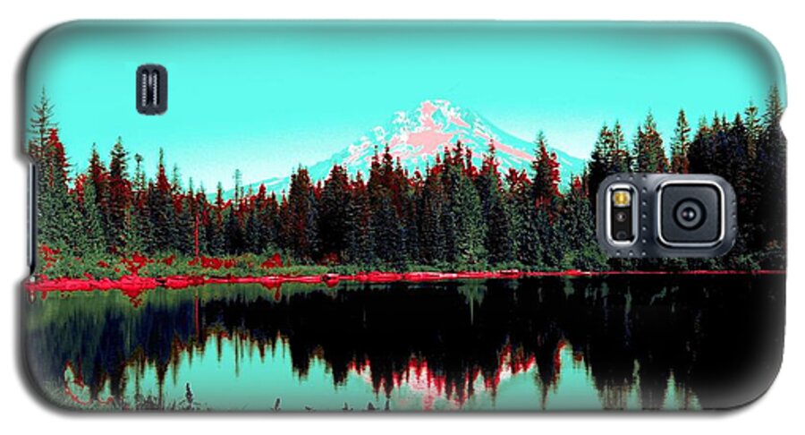 Mirror Lake Galaxy S5 Case featuring the photograph Peak Performance by Laureen Murtha Menzl