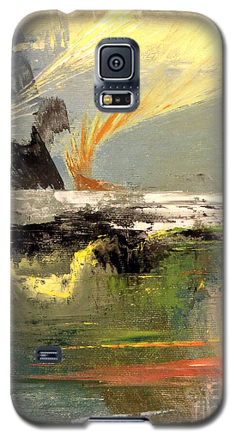 Poet And Peasant Overture Part 1 Galaxy S5 Case featuring the painting Peasant Oveture part 1 by Art By Tolpo Collection