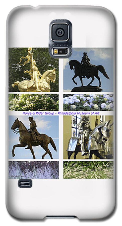 Horse Galaxy S5 Case featuring the photograph Philadelphia Museum of Art by Mary Ann Leitch