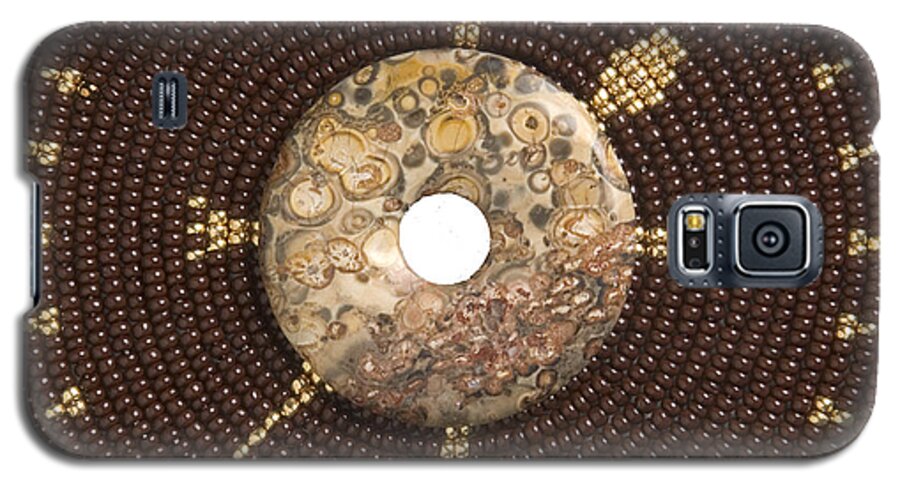 Glass Beads Galaxy S5 Case featuring the digital art Picture Jasper by Douglas Limon