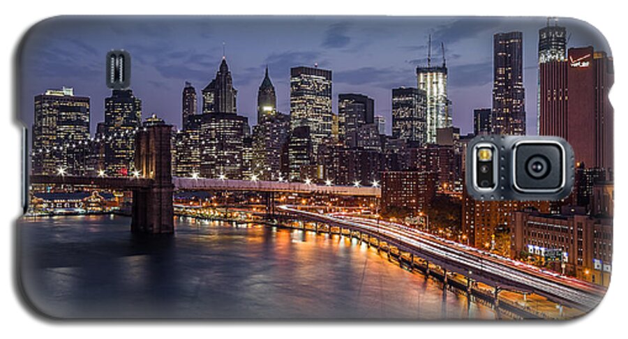 Us Galaxy S5 Case featuring the photograph Piercing Manhattan by Mihai Andritoiu