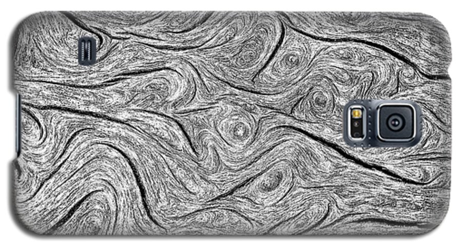 Abstract Galaxy S5 Case featuring the photograph Pine Bark Abstract by Britt Runyon