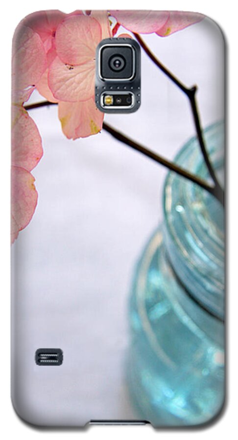 Pink Hydrangea Galaxy S5 Case featuring the photograph Pink Hydrangea No. 1 by Brooke T Ryan