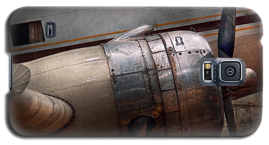 Plane Galaxy S5 Case featuring the photograph Plane - A little rough around the edges by Mike Savad