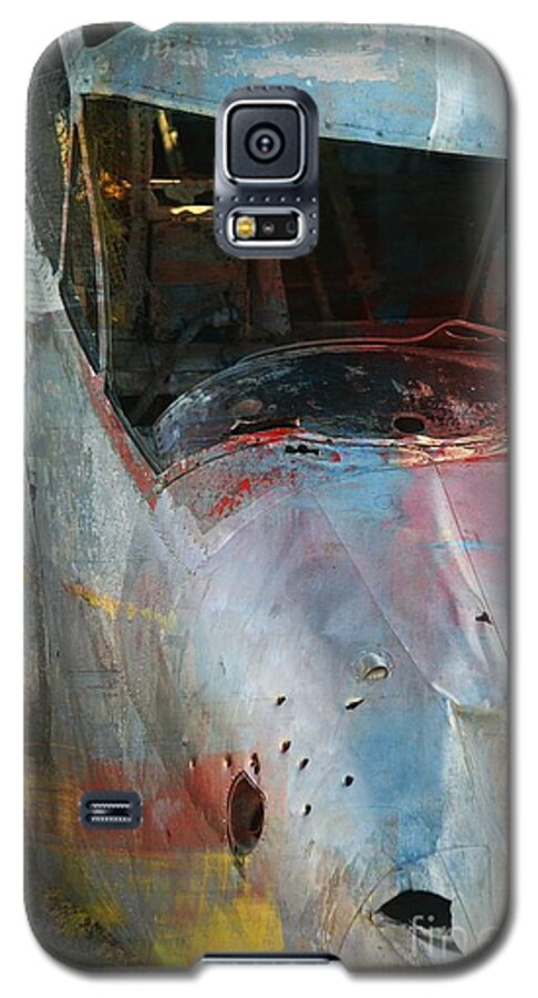 Airplane Galaxy S5 Case featuring the photograph Plane Wreck Norway Illinois by Veronica Batterson