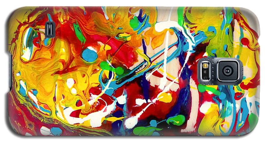Painting Galaxy S5 Case featuring the painting Plenty of gifts for everybody by Cristina Stefan