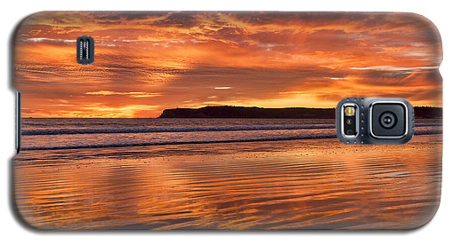Coronado Galaxy S5 Case featuring the photograph Point Loma Fire by Dan McGeorge