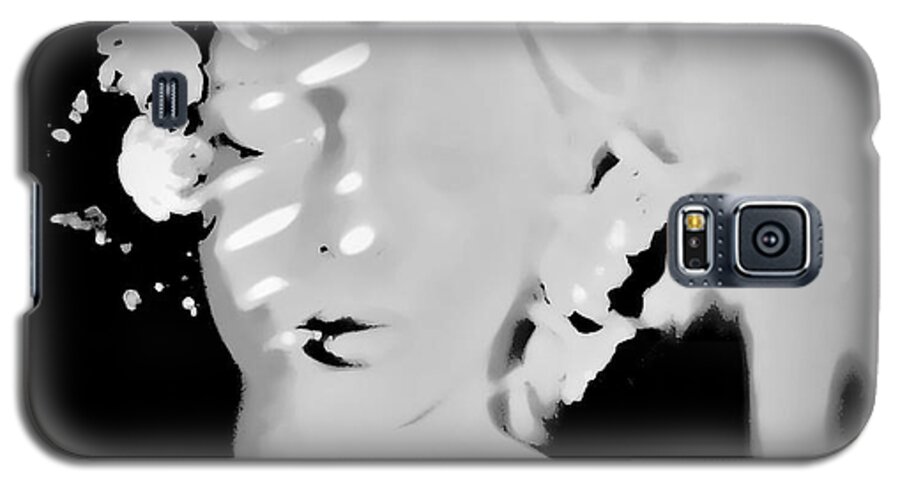 Black And White Galaxy S5 Case featuring the photograph Poise by Jessica S