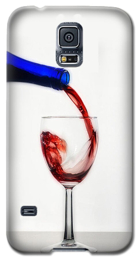 Wine Galaxy S5 Case featuring the photograph Pour Me A Glass by Eugene Campbell
