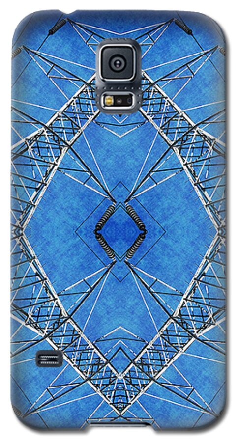 Abstract Galaxy S5 Case featuring the digital art Power Up 2 by Wendy J St Christopher