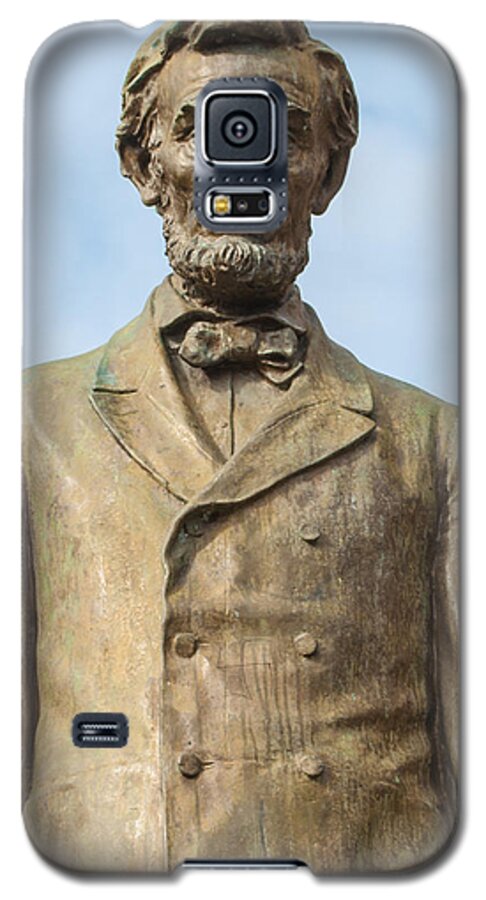 President Lincoln Galaxy S5 Case featuring the photograph President Lincoln Statue by Tikvah's Hope