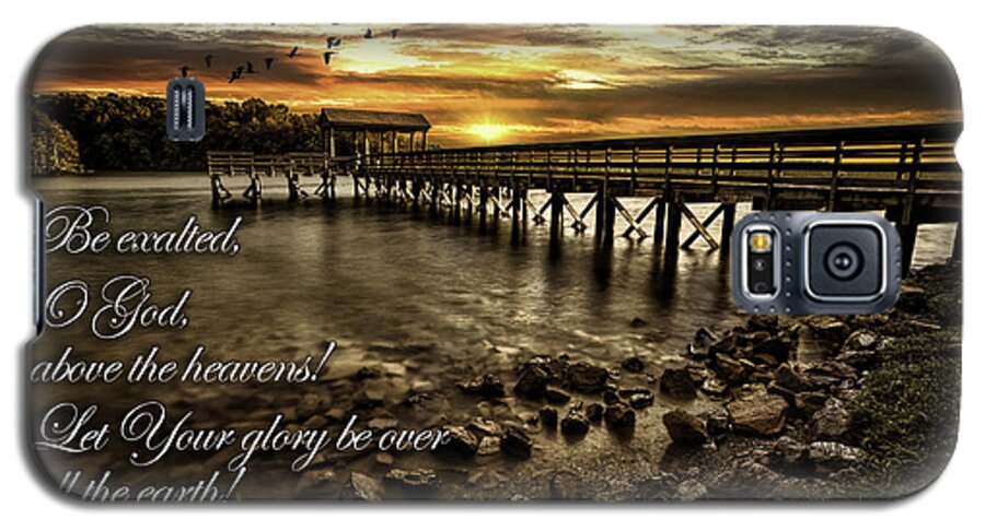 Pier Galaxy S5 Case featuring the photograph Psalm 57-5 by Joshua Minso