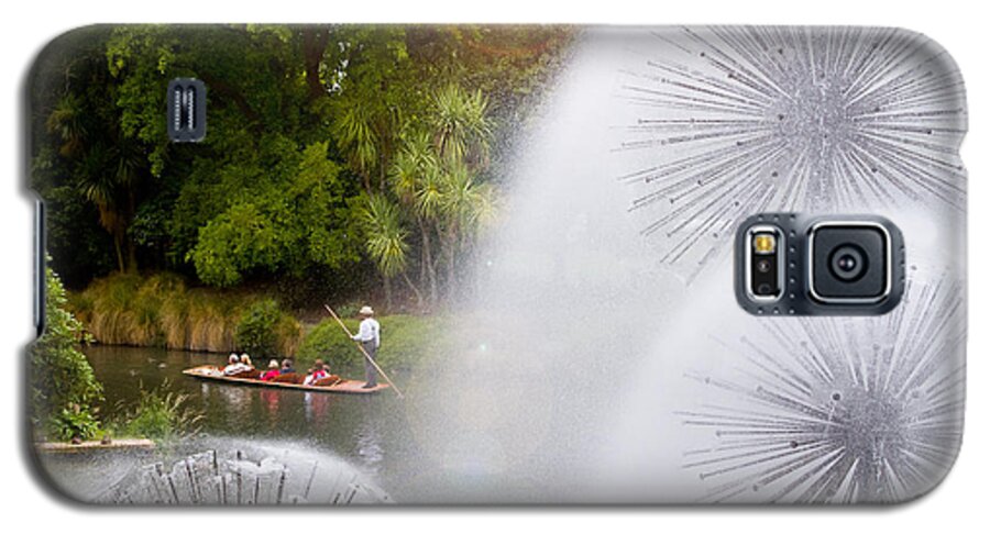 Avon Galaxy S5 Case featuring the photograph Punting on the Avon by Jenny Setchell