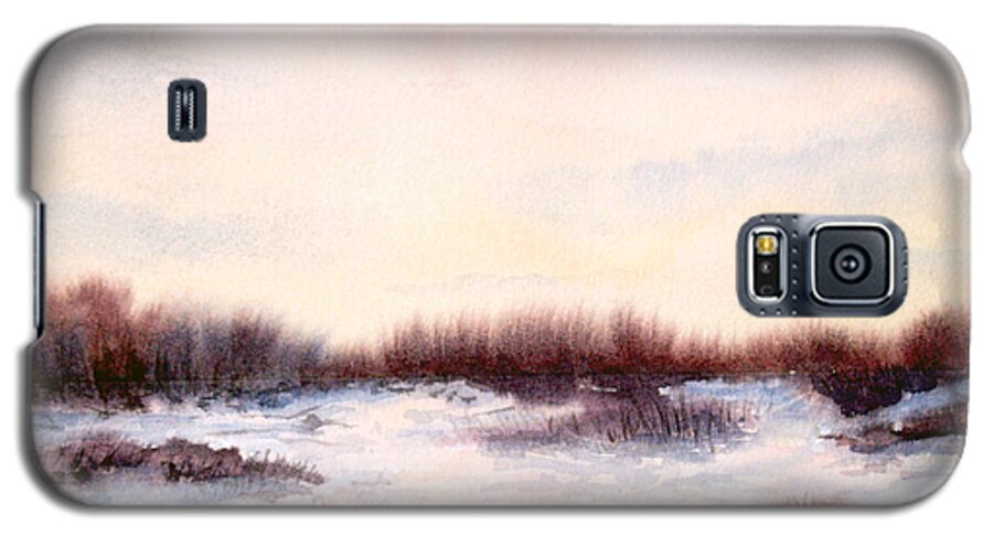 Cape Cod Galaxy S5 Case featuring the painting Purple Haze by Vikki Bouffard