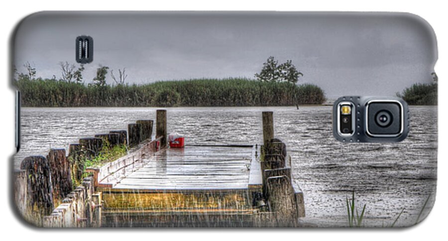 Rain Galaxy S5 Case featuring the photograph Rained Out by Charlotte Schafer