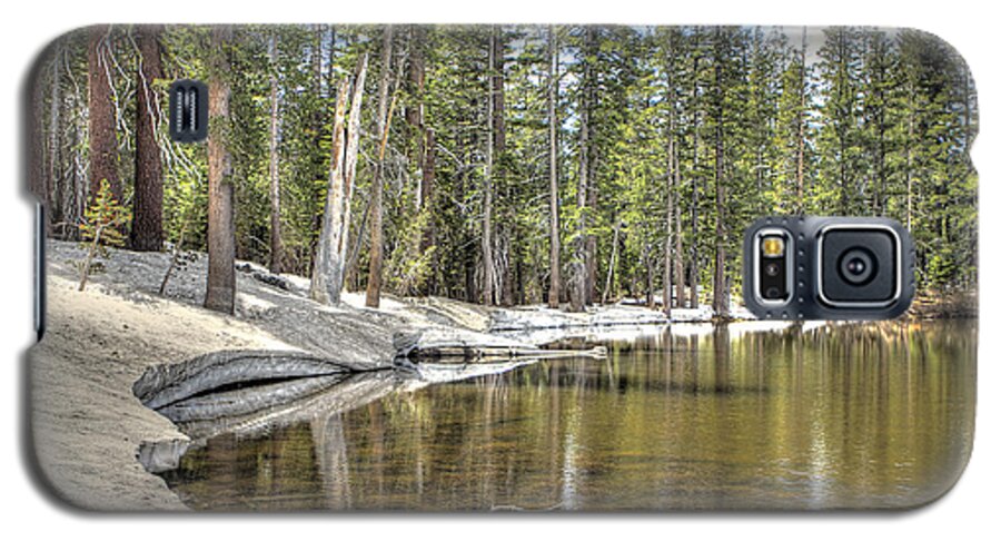 Carson Spur Galaxy S5 Case featuring the photograph reflecting pond 2 Carson Spur by SC Heffner