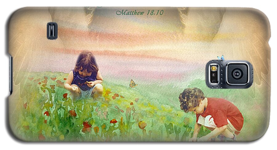 Children Galaxy S5 Case featuring the photograph Reflections of God's Love by Terry Eve Tanner