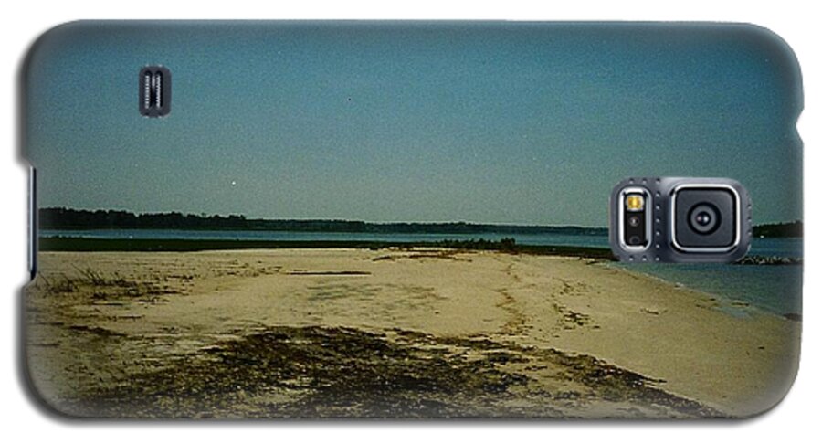 Beach Galaxy S5 Case featuring the photograph Rehoboth Bay Beach by Chris W Photography AKA Christian Wilson